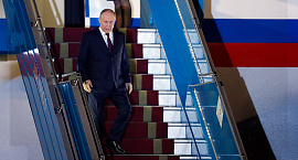 Самолет с Владимиром Путиным приземлился в аэропорту Анкориджа