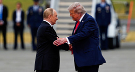 В Анкоридже началась встреча Владимира Путина и Дональда Трампа