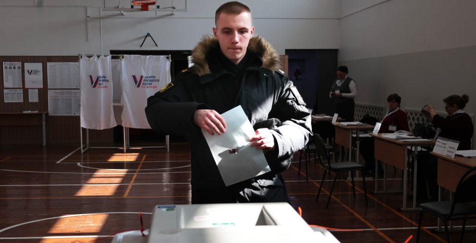 Очная явка на выборах президента РФ оказалась рекордной в истории современной России