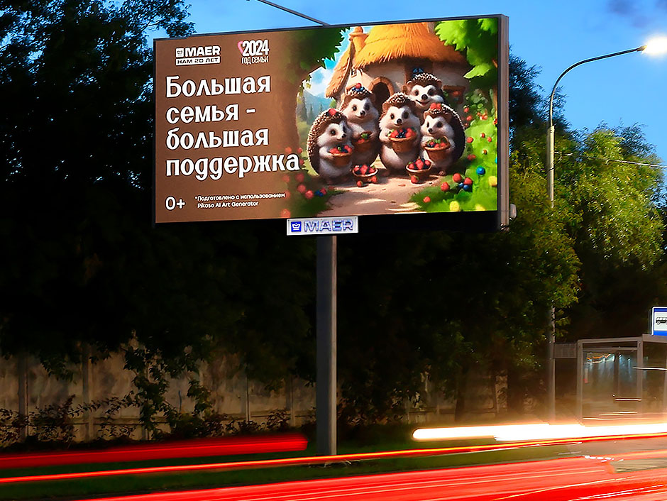 Вместе крепкая семья