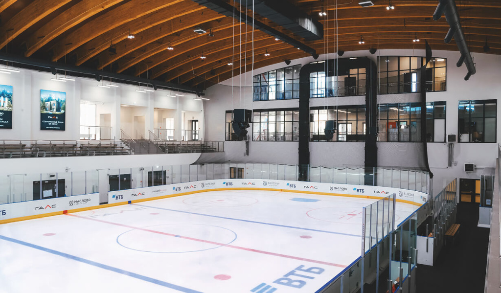 Ледовая арена, элитный поселок «Березки River Village
