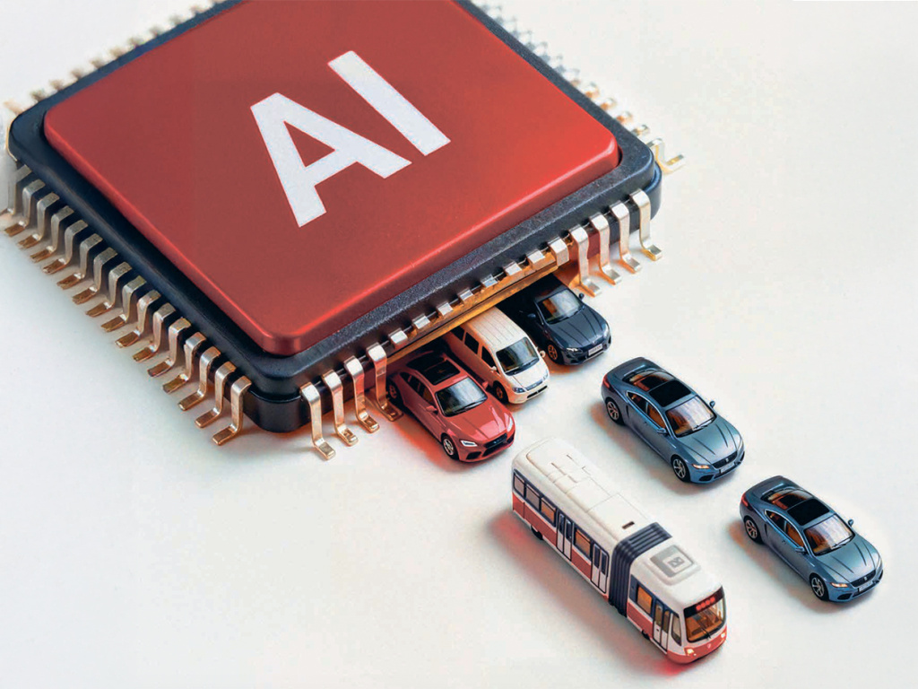 Машина сдает на права