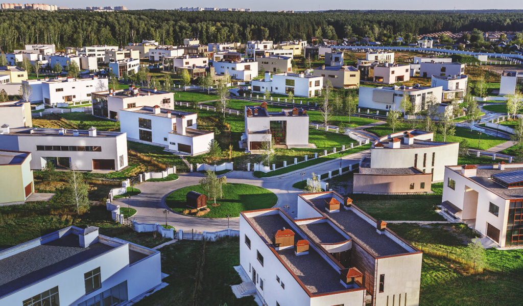 Архитектурная концепция мега-виллы в элитном поселке «Березки River Village» от «Галс-Девелопмент»