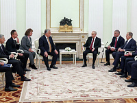 В Кремле начались переговоры Владимира Путина и Виктора Орбана