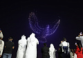 Вечерняя программа выставки не могла пройти без шоу дронов