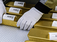 Запас золота в России за год вырос на рекордные $92 млрд