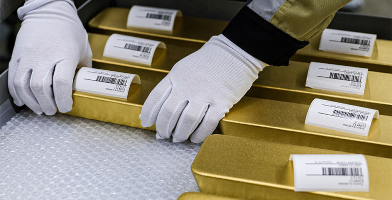 Запас золота в России за год вырос на рекордные $92 млрд