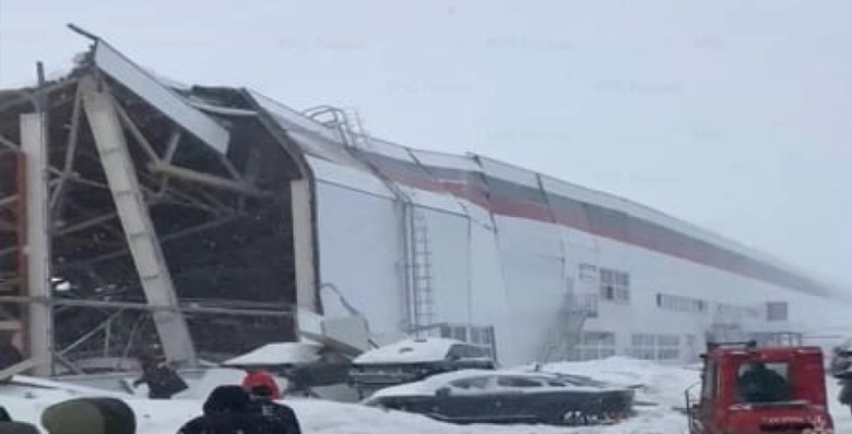 В Липецкой области обрушилась крыша завода «Моторинвест»