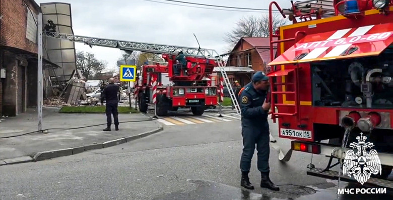 Во Владикавказе погибли два человека при взрыве на складе с пиротехникой