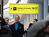 В двух аэропортах РФ проведут эксперимент по посадке на самолет по биометрии