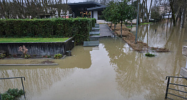 Во Франции из-за сильных ливней затопило более 110 тыс. га земли