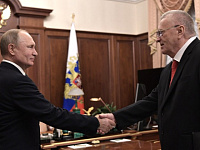 Владимир Путин рассказал о последнем разговоре с Владимиром Жириновским