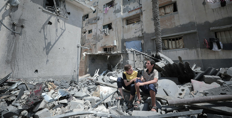 WSJ сравнила руины в секторе Газа с весом 186 небоскребов Эмпайр-стейт-билдинг