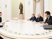 В Кремле завершилась встреча Владимира Путина и Стива Уиткоффа