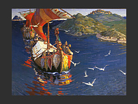 Суд передал государству 272 картины Николая Рериха и его сыновей