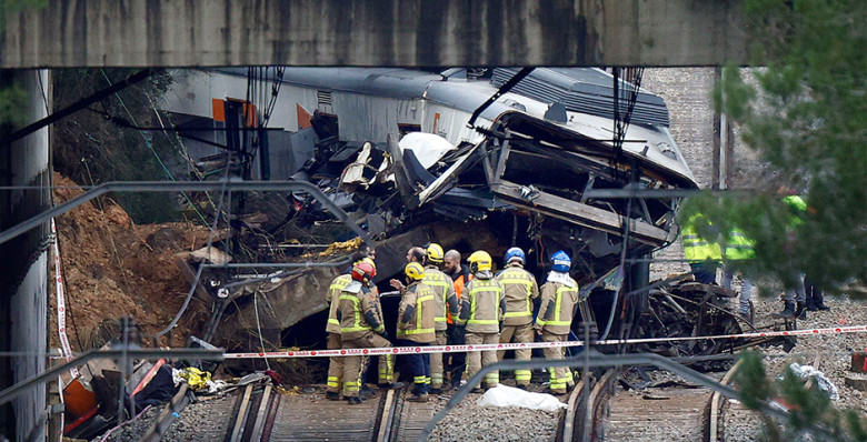 Россиянка погибла в железнодорожной катастрофе в Испании