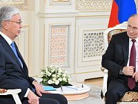 Владимир Путин принял приглашение посетить Казахстан в 2026 году