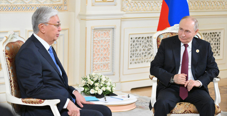 Владимир Путин принял приглашение посетить Казахстан в 2026 году