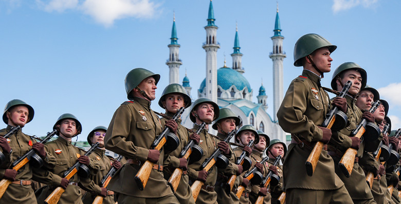 День Победы в городах России