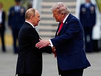 В Анкоридже началась встреча Владимира Путина и Дональда Трампа