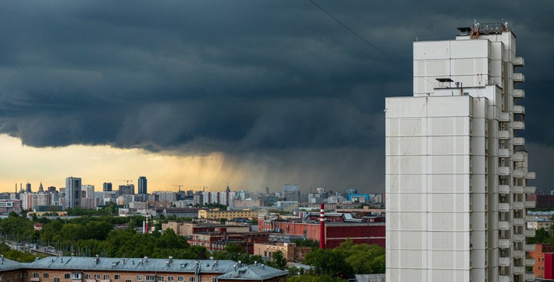 В Москве и Подмосковье объявлено штормовое предупреждение 