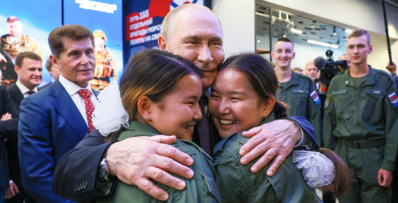 Владимир Путин прибыл «Ураганом»