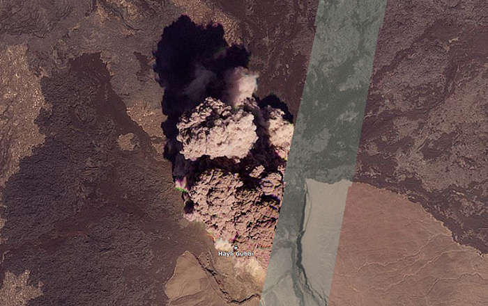 В Эфиопии произошло извержение спавшего более 10 тыс. лет вулкана