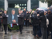 В Москве простились с телеведущим Алексеем Пимановым