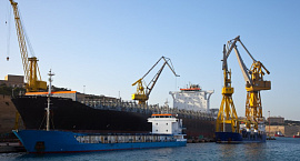 Пожар на морском терминале в Туапсе полностью ликвидирован