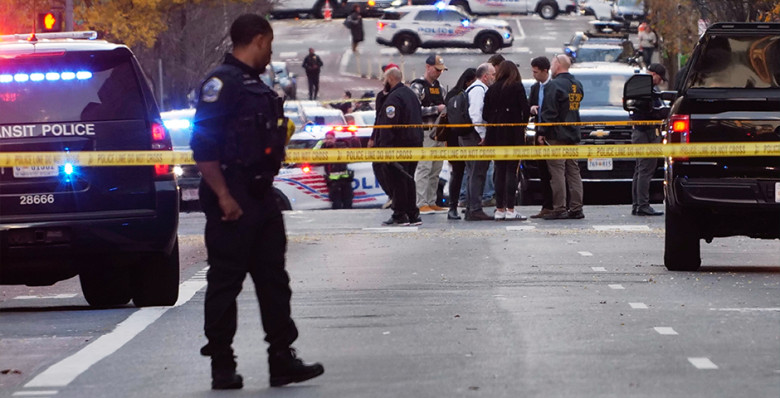 Двое нацгвардейцев получили ранения в результате стрельбы вблизи Белого дома