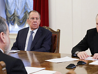 В Петербурге прошли переговоры Владимира Путина и главы МИД Ирана