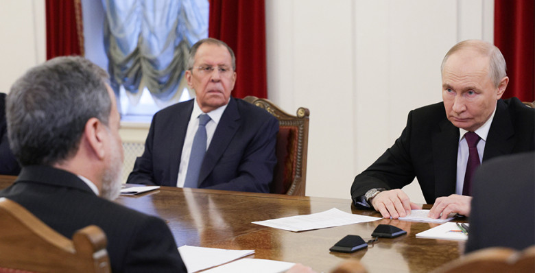 В Петербурге прошли переговоры Владимира Путина и главы МИД Ирана