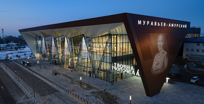 Владимир Путин открыл новый терминал аэропорта в Благовещенске