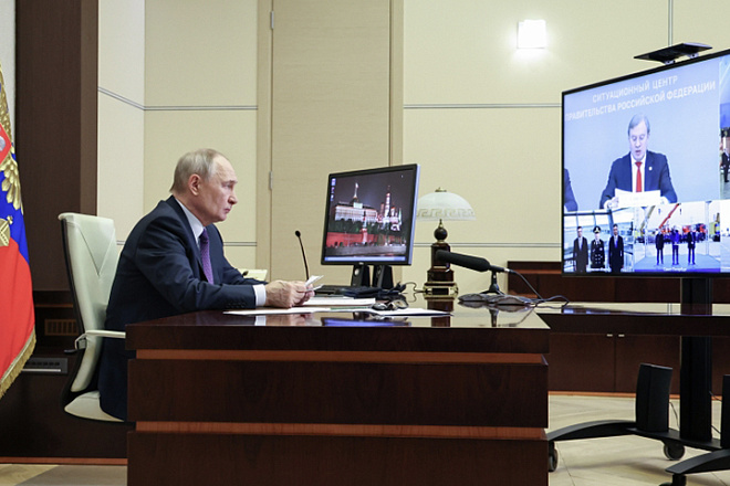 Владимир Путин открыл новый терминал аэропорта Благовещенска