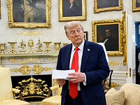 Дональд Трамп заявил, что ему придется находиться на встрече делегаций РФ и Украины