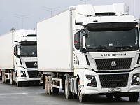 Кабмин разрешил движение беспилотных грузовиков без водителя в салоне