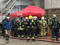 Семь человек погибли при пожаре на стройке на севере Москвы