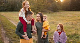 Число многодетных семей в России выросло на 8,8%