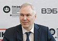 Кадр из интервью с генеральным директором аэропорта Пулково Леонидом Сергеевым в студии Эксперта на ПМЭФ-2025