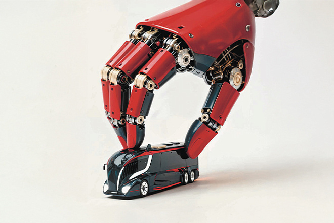 Машина сдает на права