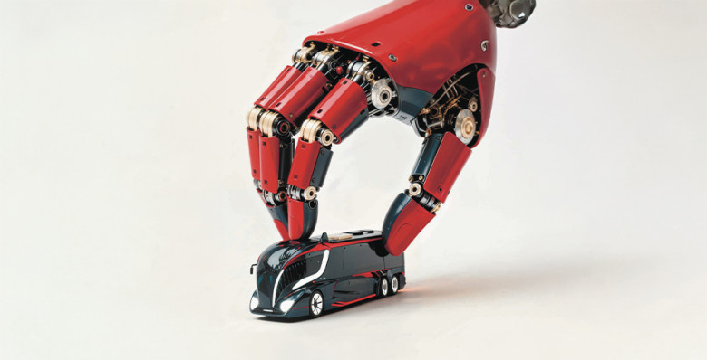 Машина сдает на права