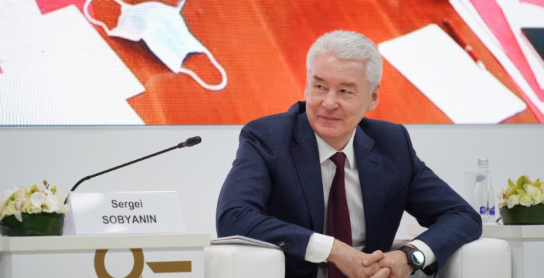 Сергей Собянин поздравил москвичей с Днем города
