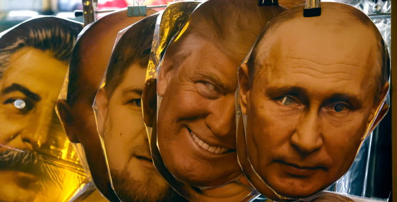 В Кремле не нашли повода судиться из-за масок с лицом Владимира Путина