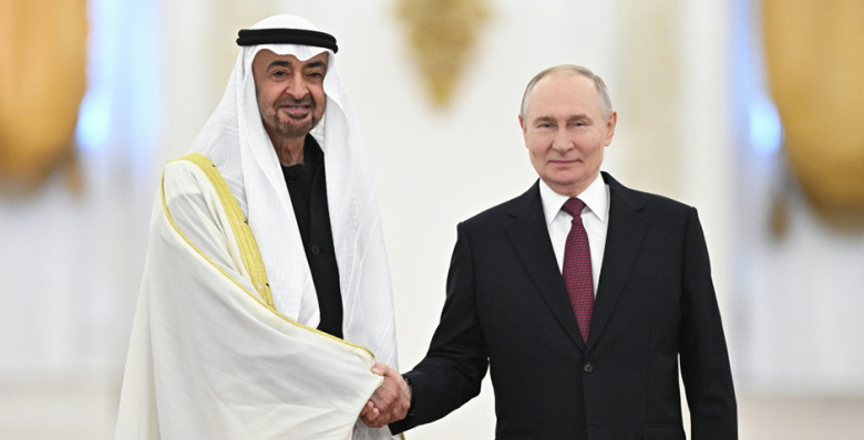 Владимир Путин встретился в Кремле с президентом ОАЭ