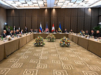 В Женеве завершился первый день переговоров между Россией, США и Украиной