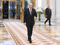 Владимир Путин прибыл в Туркменистан с рабочим визитом