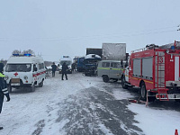 В Омске в ДТП с участием автобуса и большегруза погибли шесть человек