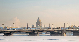 Санкт‑Петербург стал самым востребованным городом для поездок 14 февраля