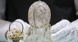 «Зимнее яйцо» из коллекции Николая II продали на аукционе за рекордные $25,7 млн