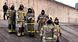 Пожар в Туапсе полностью потушили